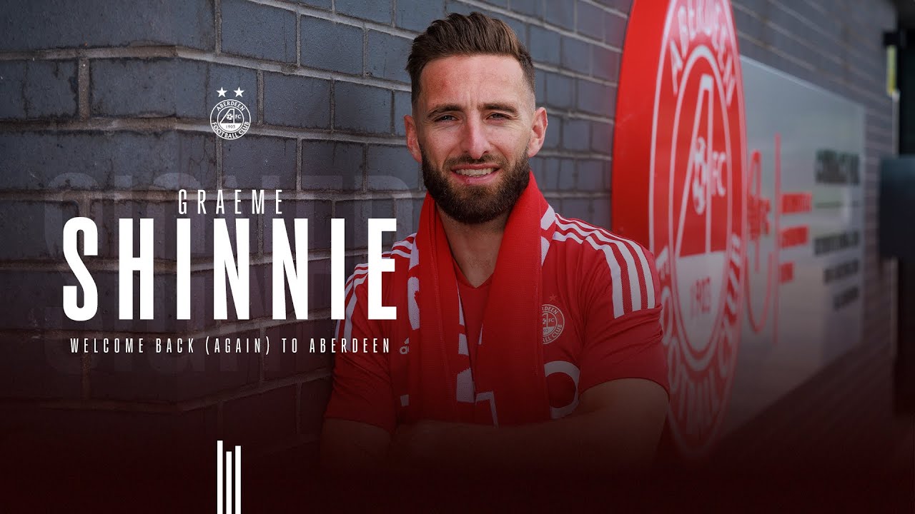 ©️ Graeme Shinnie Returns Home To Pittodrie