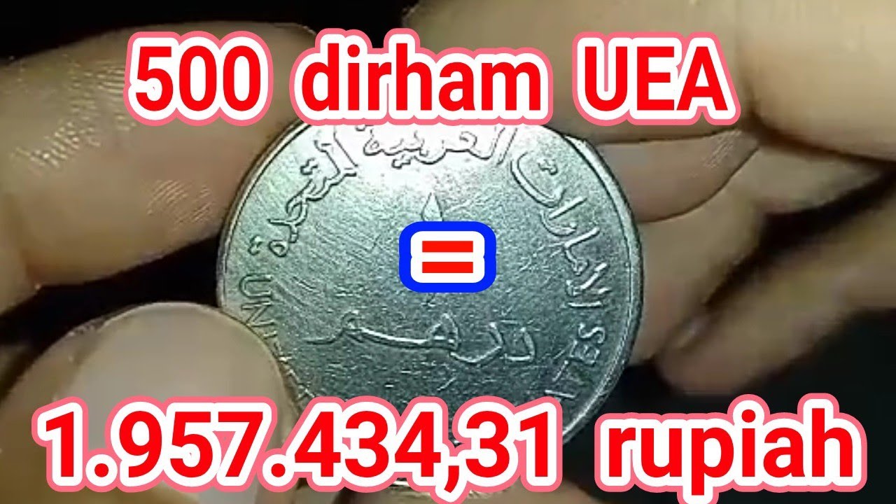 TERJAWAB! 500 dirham berapa rupiah
