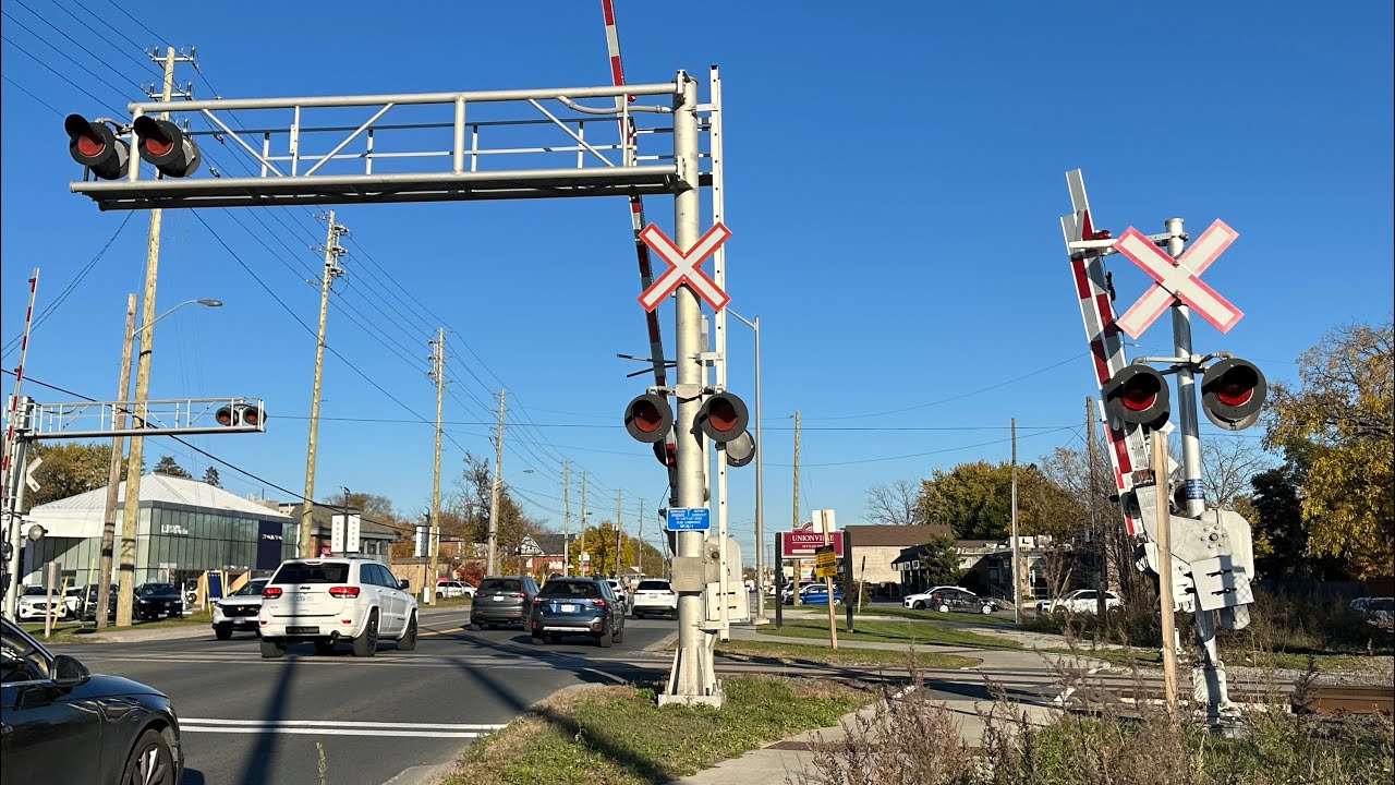 Highway 7 railroad crossing