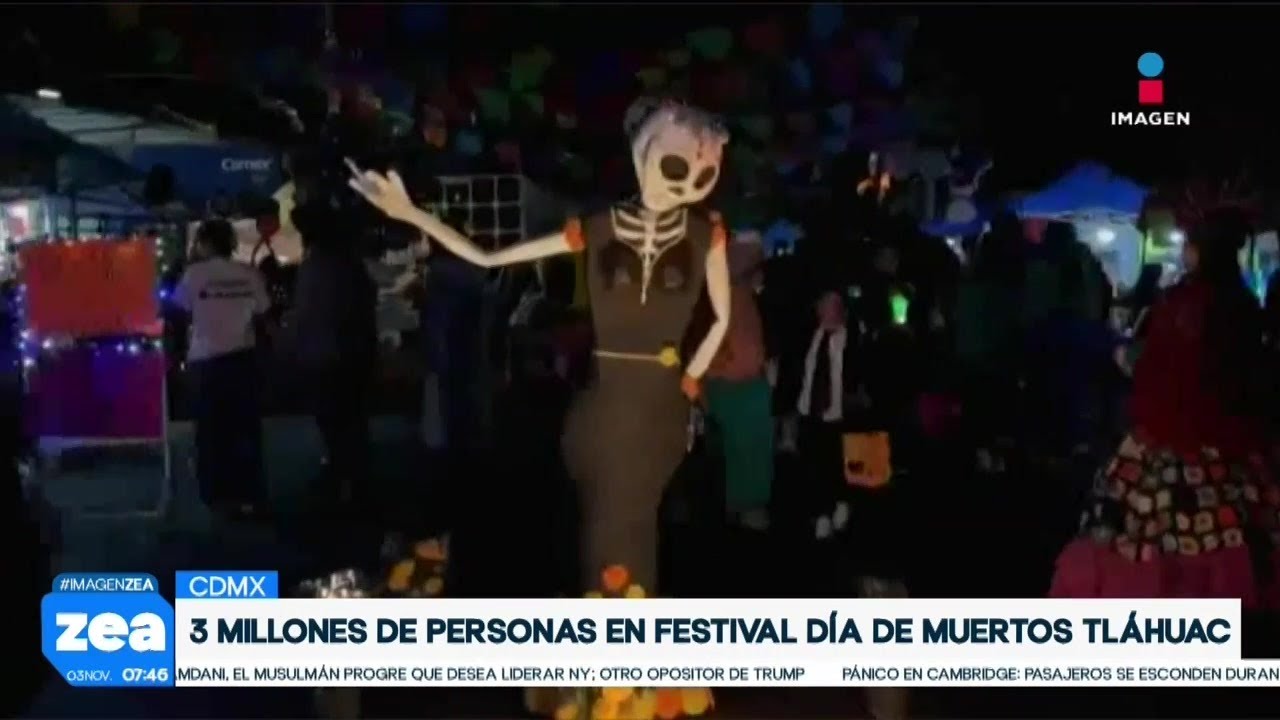 As&iacute; celebraron el D&iacute;a de Muertos en la alcald&iacute;a Tl&aacute;huac | Noticias con Francisco Zea