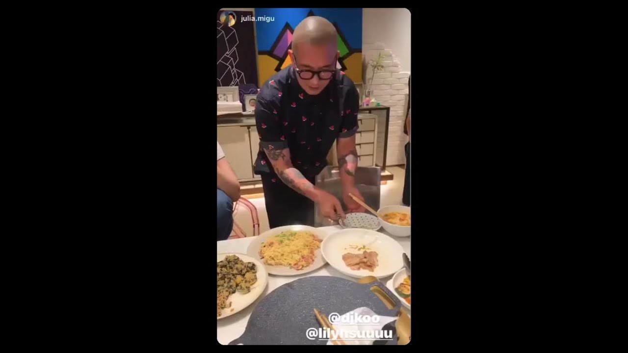 具俊曄在家做大餐，小s女兒讚不絕口，姐夫真的好棒，大s好幸福呀#具俊曄 ，#大s