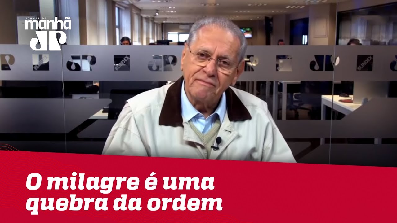 O milagre é uma quebra da ordem | Joseval Peixoto