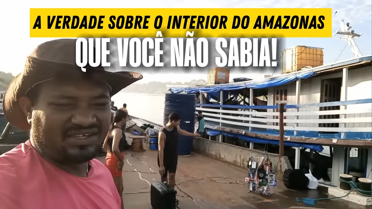 EM ITAMARATI (Am) TIVE QUE PASSAR POR ISSO /  interior do Amazonas: 