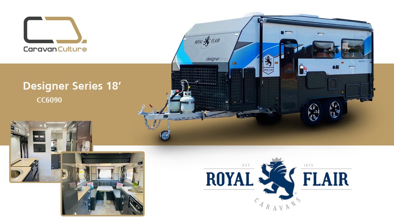 2021 Royal Flair Designer Series 18' Caravan (CC6090)