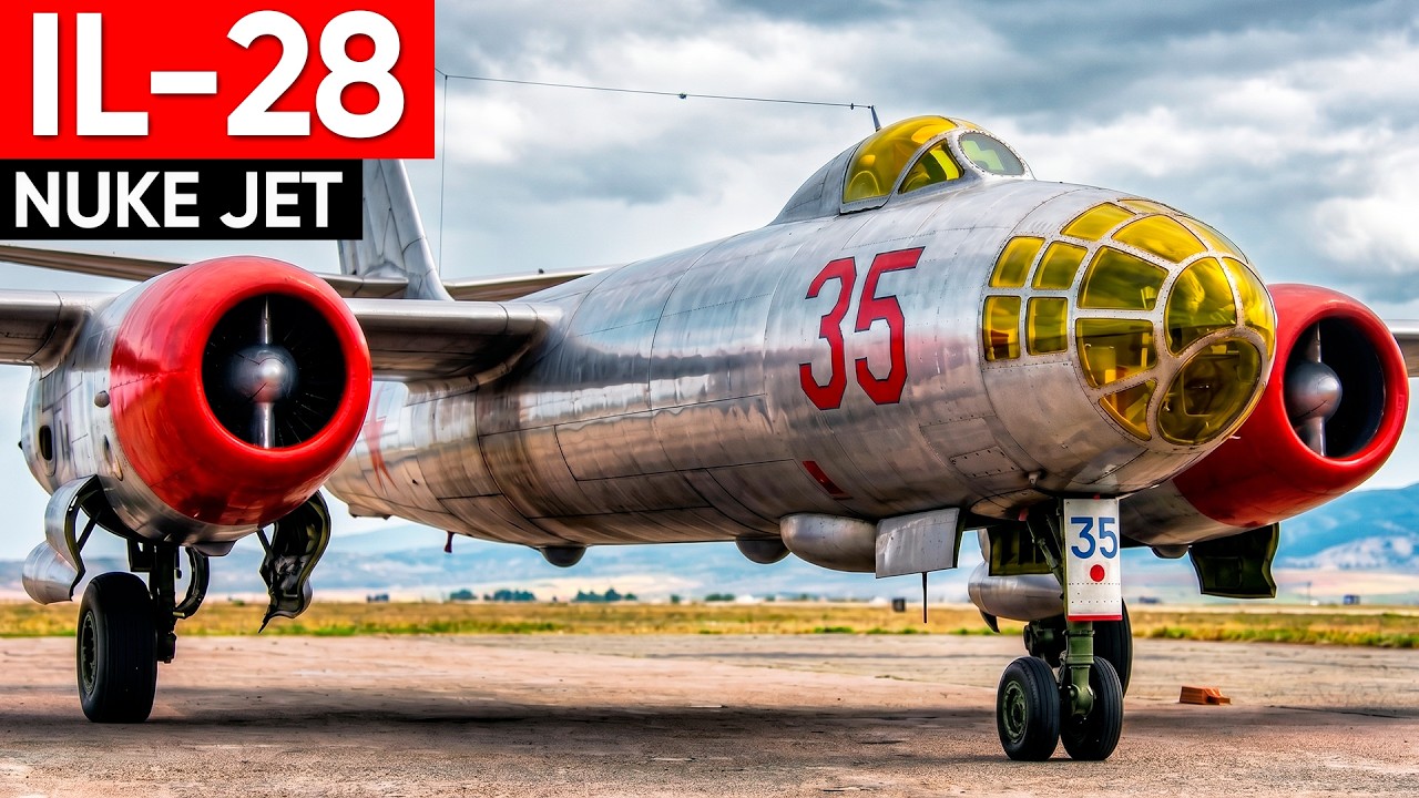 Российский 20-тонный ядерный реактивный самолет &mdash; Ил-28, который чуть не стал причиной Третьей ми...