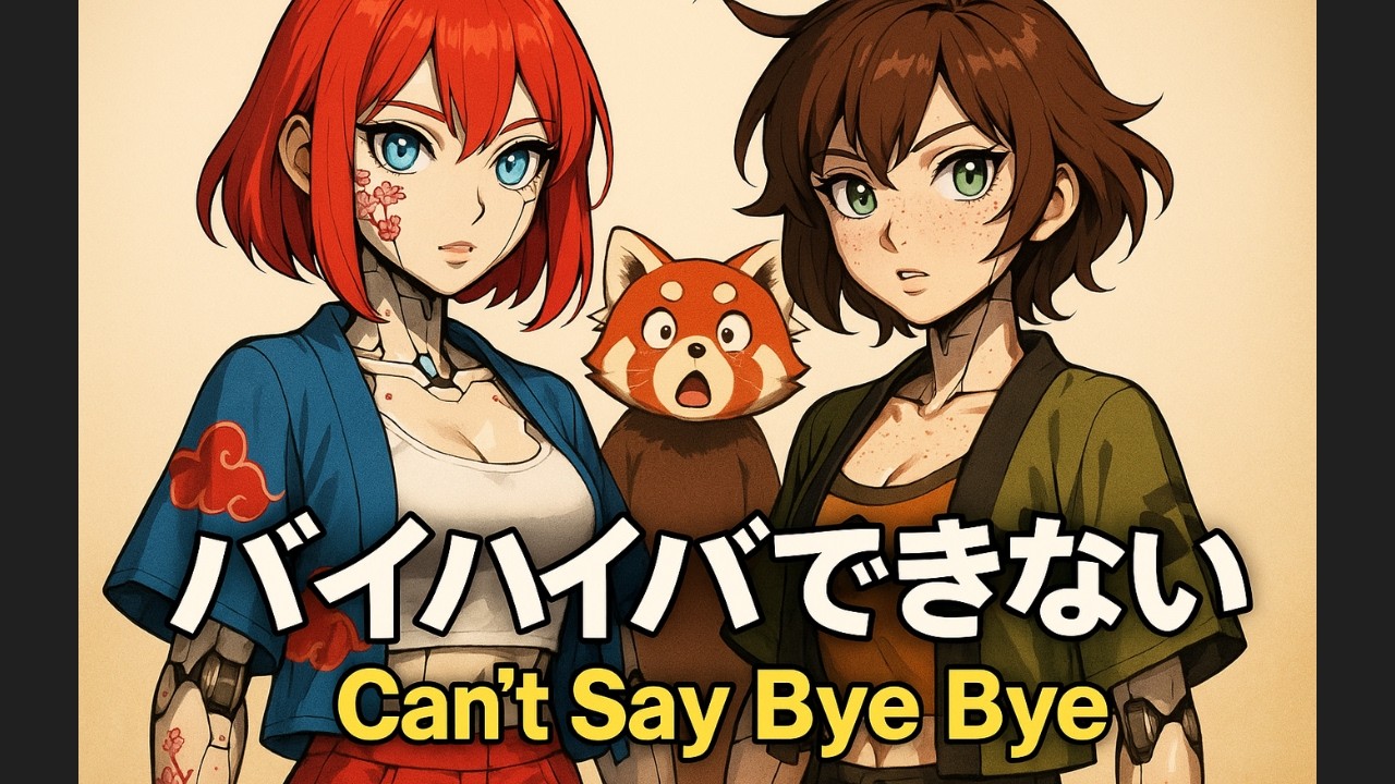 🧠💔 AI Banger: バイバイバイできない (Can't Say Bye Bye) | Suno 4.5+