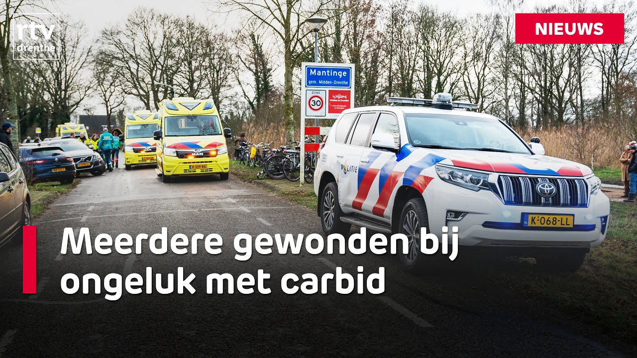 Ongeluk bij carbidschieten in Mantinge & Drenthe viert oudjaarsdag | RTV Drenthe