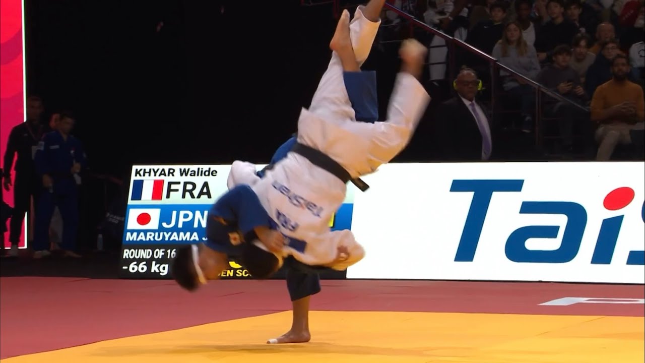 Walide KHYAR vs Joshiro MARUYAMA | ROUND 3 -66 Paris Grand Slam 2024