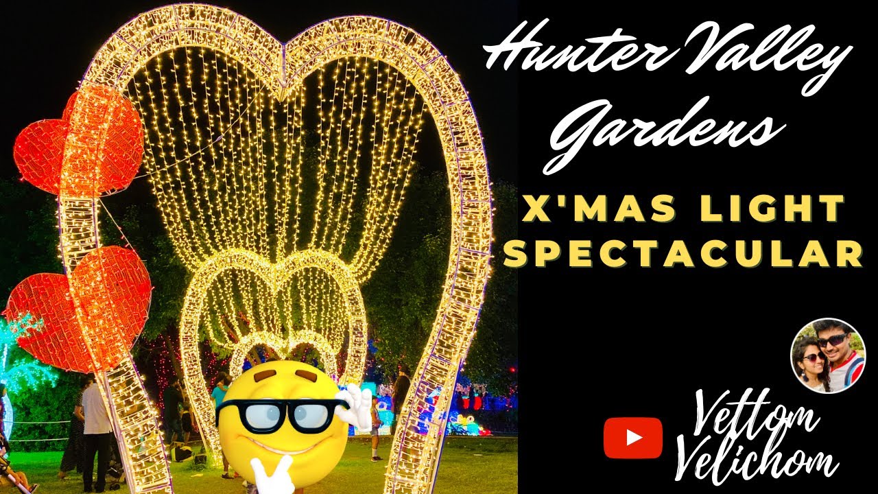 Hunter Valley Gardens NSW Australia | Christmas Lights Spectacular