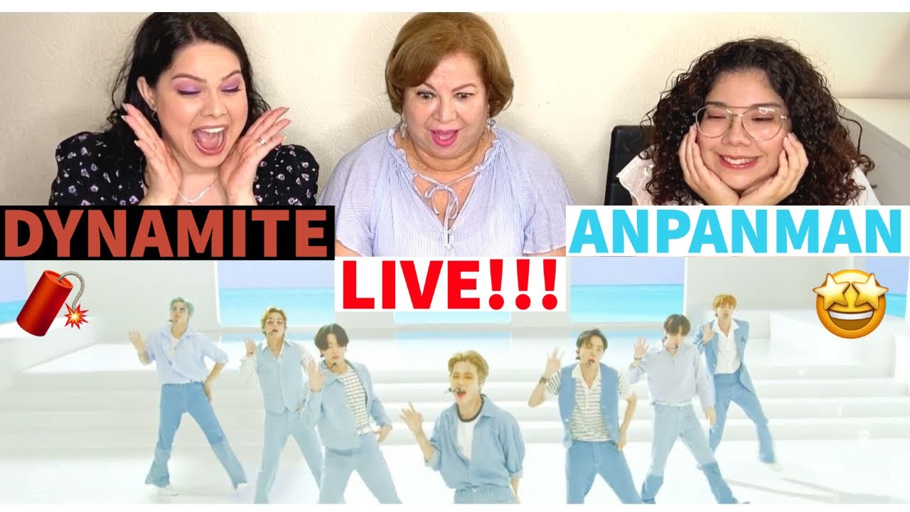 Reacción con nuestra MADRE ARMY a BTS - 'Dynamite' and 'Anpanman' | Music Series on Today 💜
