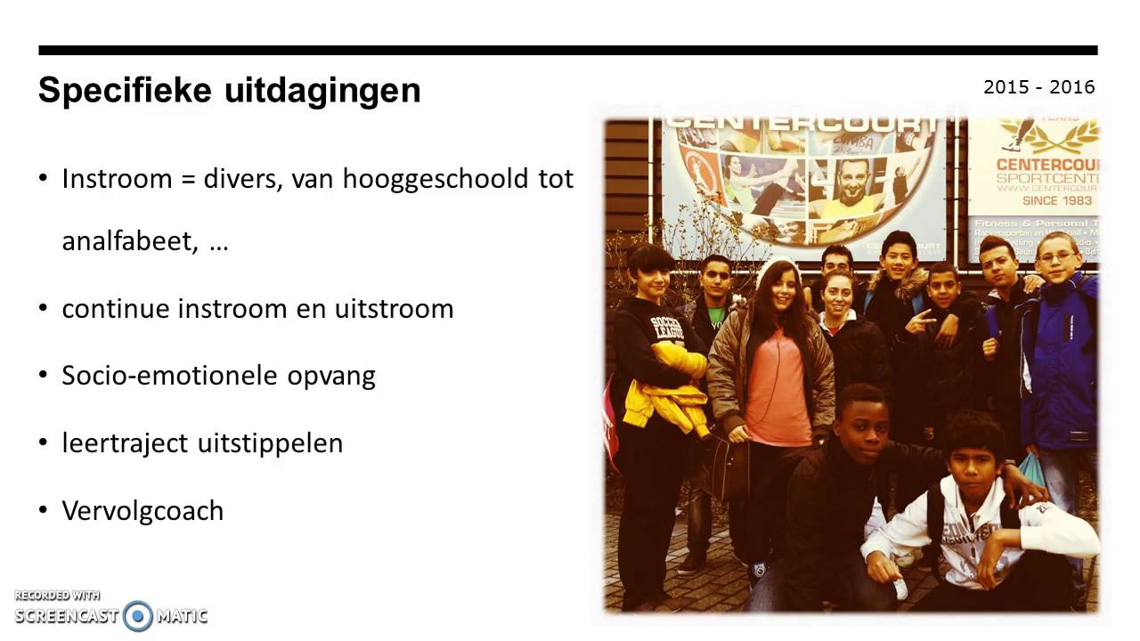 Onthaalonderwijs voor anderstalige nieuwkomers