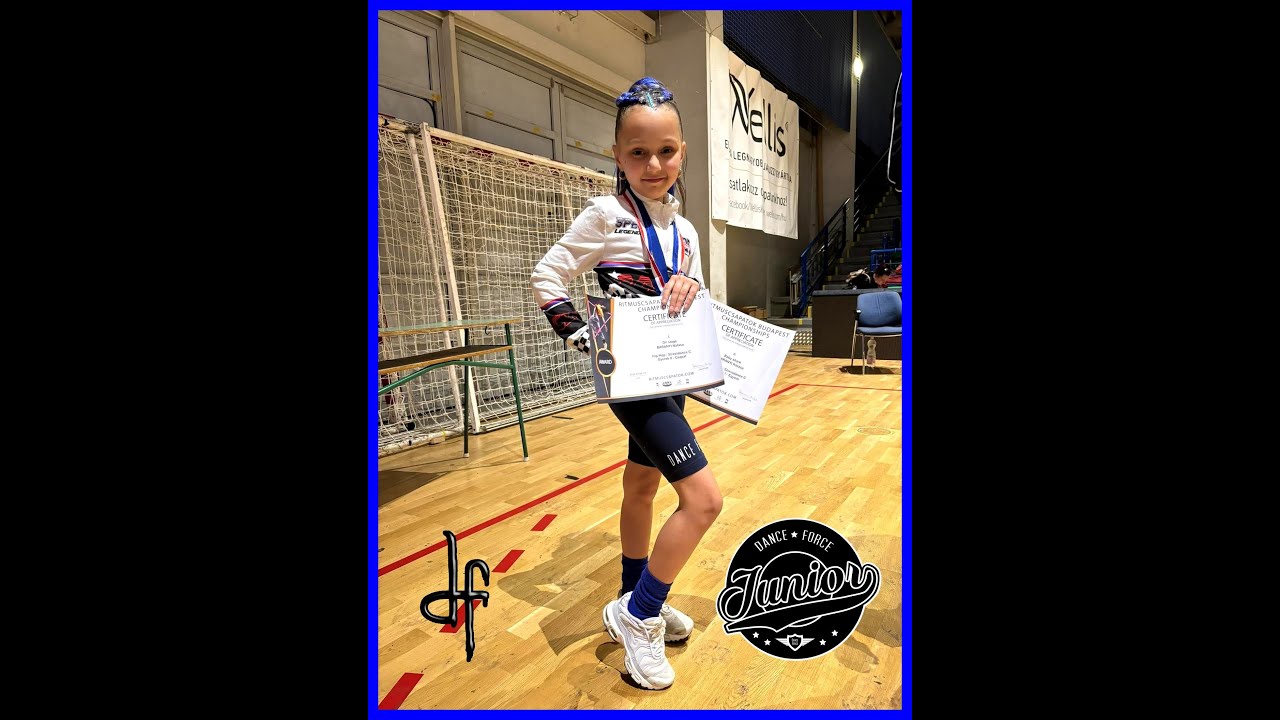 Dance Force Junior - Baranyi Natasa - First Time I 2024 Orsz&aacute;gos Hip-Hop Verseny |Ritmus Csapatok|