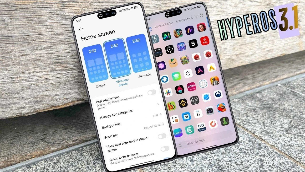 HyperOS 3.1 LEAKED 🔥 App Drawer Changes Will BLOW Your Mind