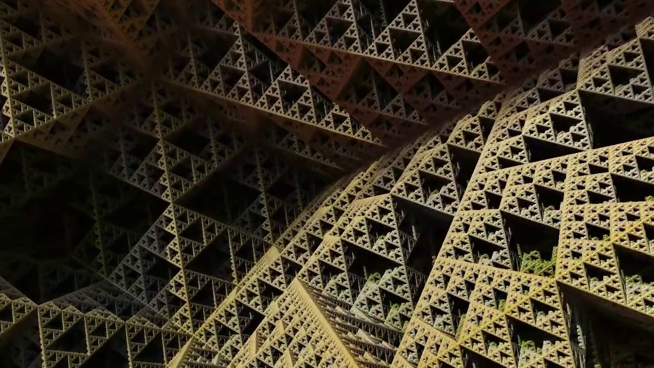 Fractal animation made with Mandelbulber.
