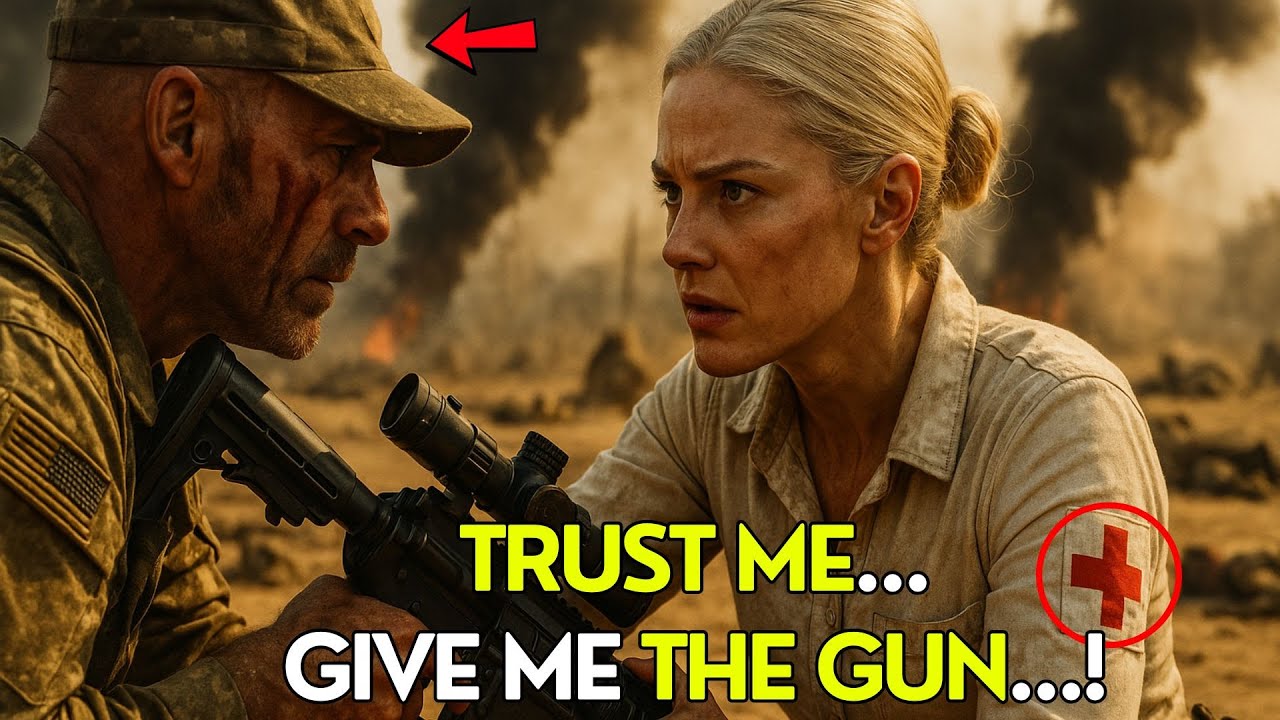 She Was 'Just a Medic' — Until the Navy SEAL Commander Handed Her His Barrett  50 Cal in Combat