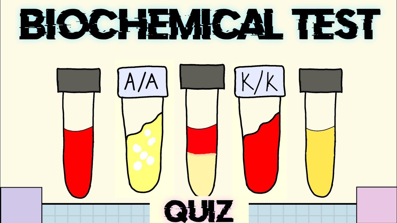 Biochemical Test Reaction Quiz #1 | Microbiology & Medtech Review