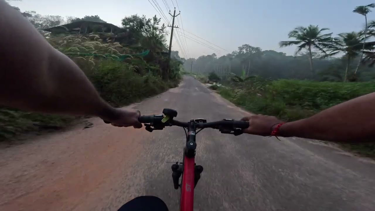 Pedals meet peace, morning vibes only 🌅