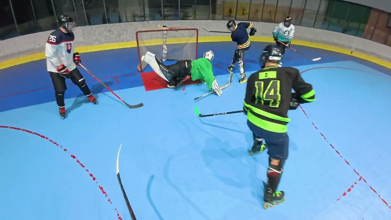 INLINE hockey Slovakia - partička hobby hráčov Žilina (19.2.2026)