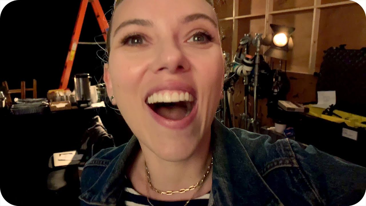 Scarlett Johansson Leaks Black Widow Footage… Sort Of // Omaze