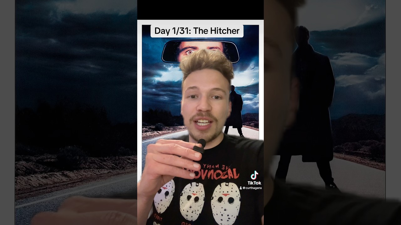 Horror Marathon Day 1/31: The Hitcher (1986) #shorts #horror