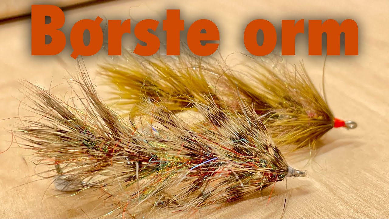 Børste Orm 🐜 Flue Bindevideo 🎣 Havørred Fiskeri