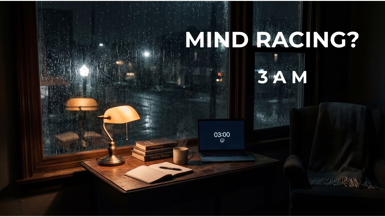 3AM Anxiety? This 45-Min Rain Ambience Will Put You to Sleep