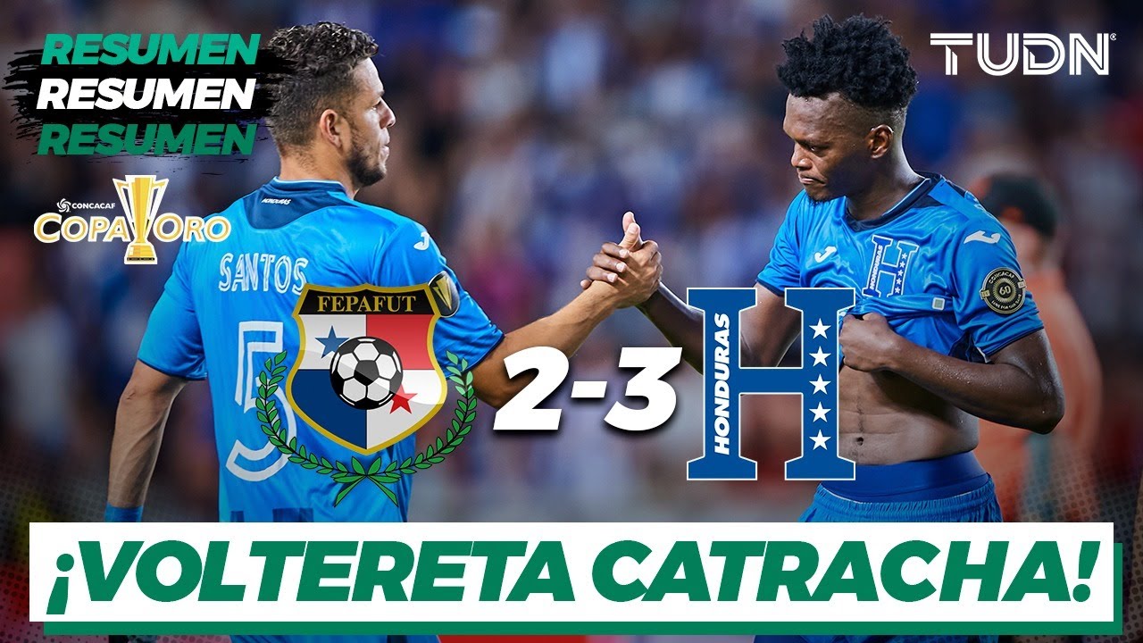 Resumen y goles | Panamá 2-3 Honduras | Copa Oro 2021 | Grupo D | TUDN