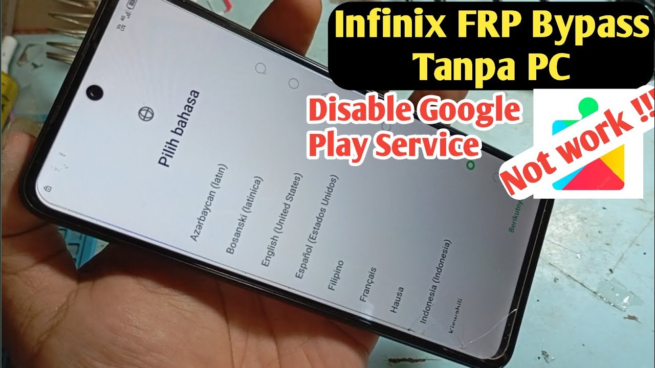 Infinix Hot 30 Frp Bypass Android 13 | Infinix Lupa Akun Google Android 13 Tanpa PC