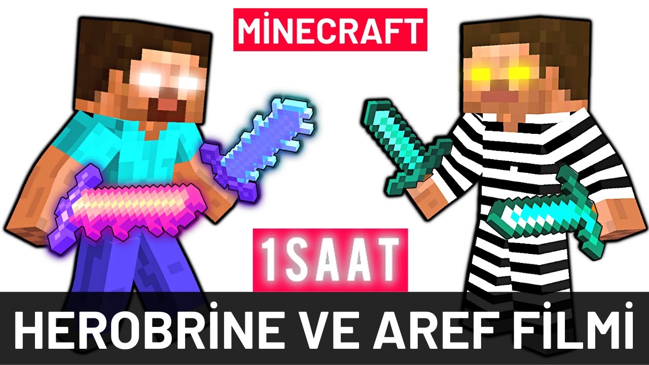 MİNECRAFT AREF VE HEROBRİNE FİLMİ! 😱 - Minecraft