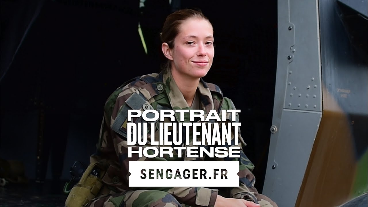 🚁 Portrait du lieutenant Hortense | Officier communication au 1er RHC🎥