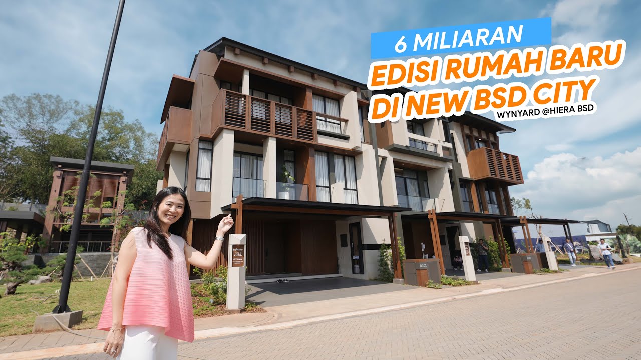 WYNYARD HIERA BSD 9x20 Rumah konsep Jepang harga masih 6.5Man. Eps. 525