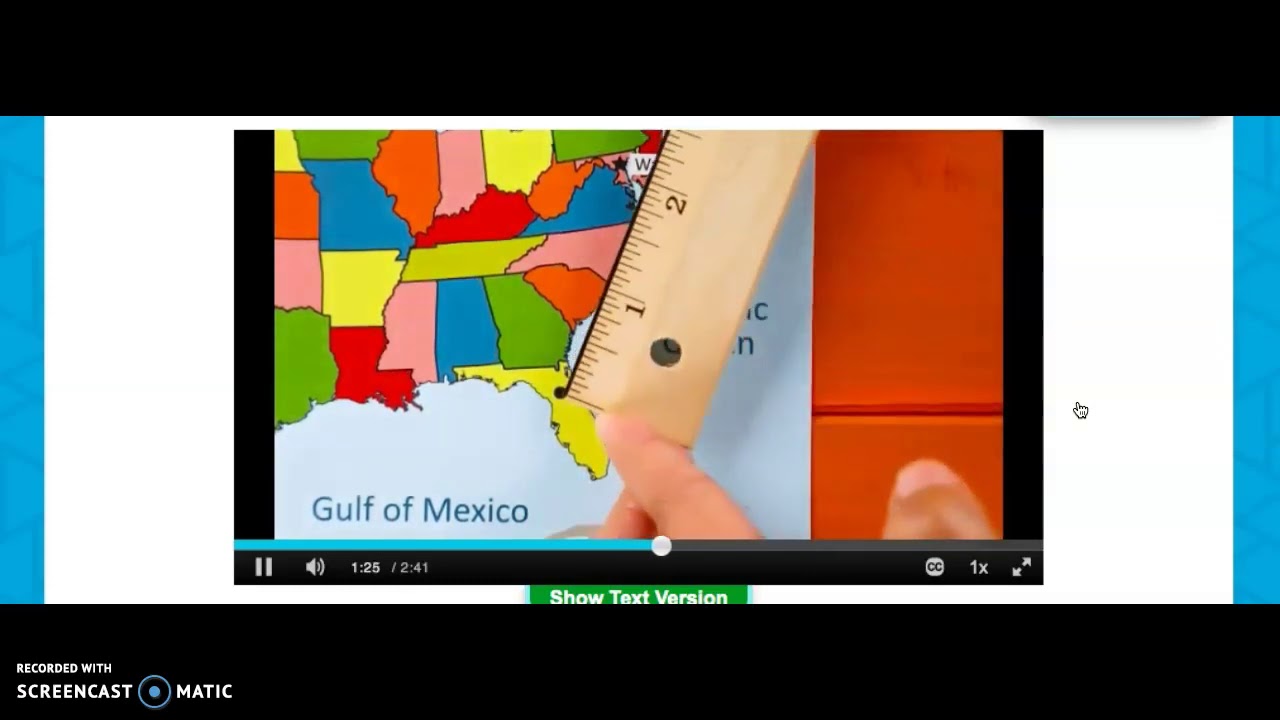 Map Scales