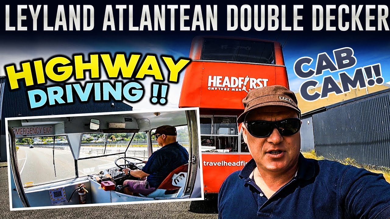 【1972 Leyland Atlantean OZBUS】Rare Double Decker!! Cab Cam!!