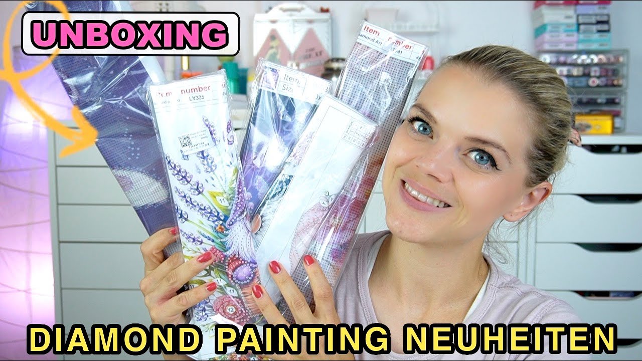 DIAMOND PAINTING HAUL | DPCLUBS UNBOXING | NEUHEITEN