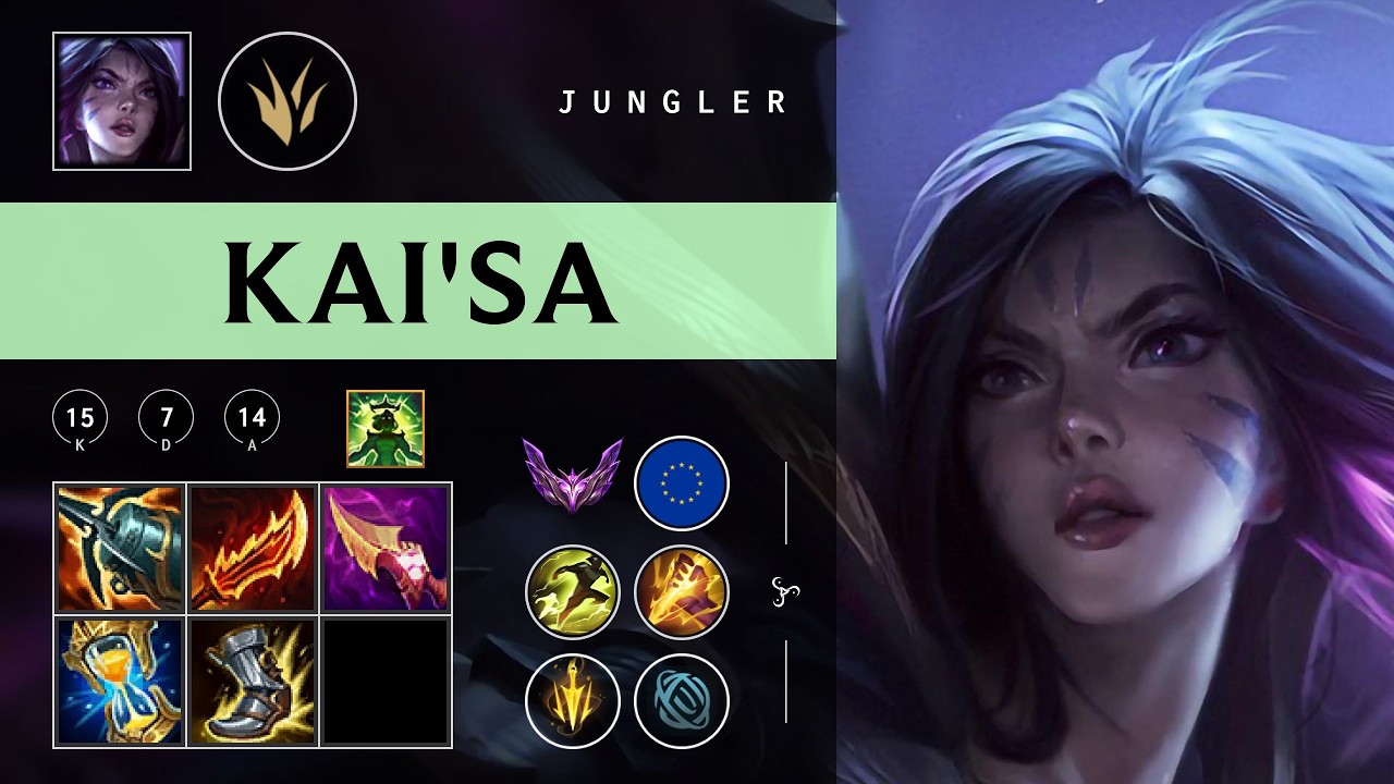 Kai'Sa Jungle vs Aatrox - EUW Master Patch 26.05