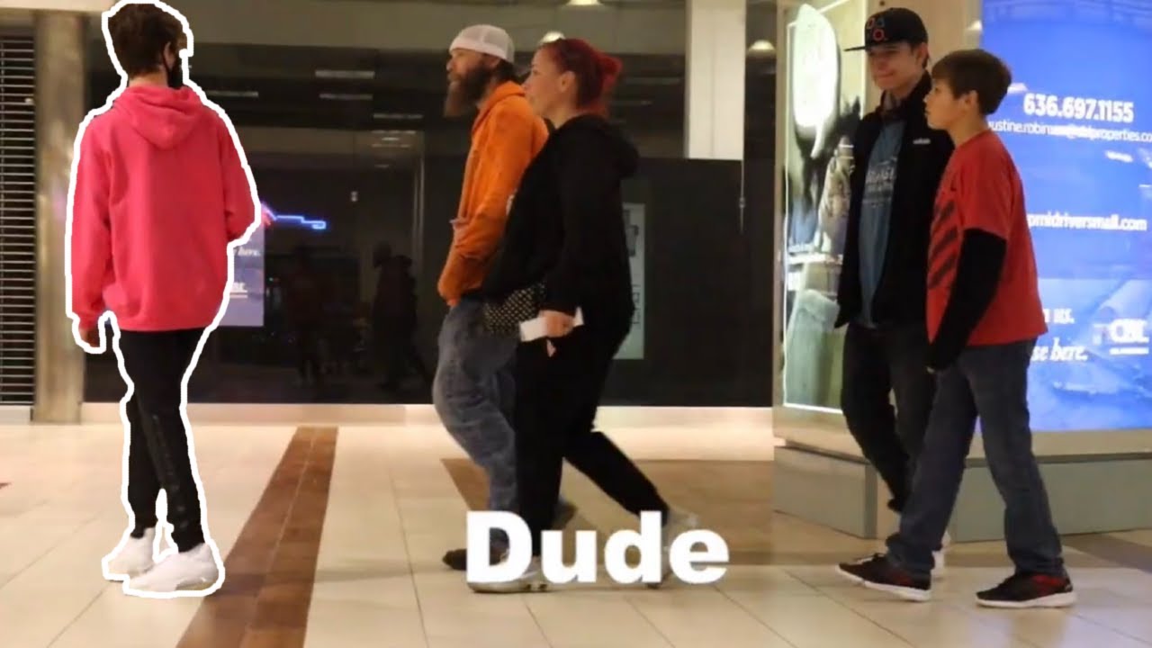 Walking In Front of People Prank!