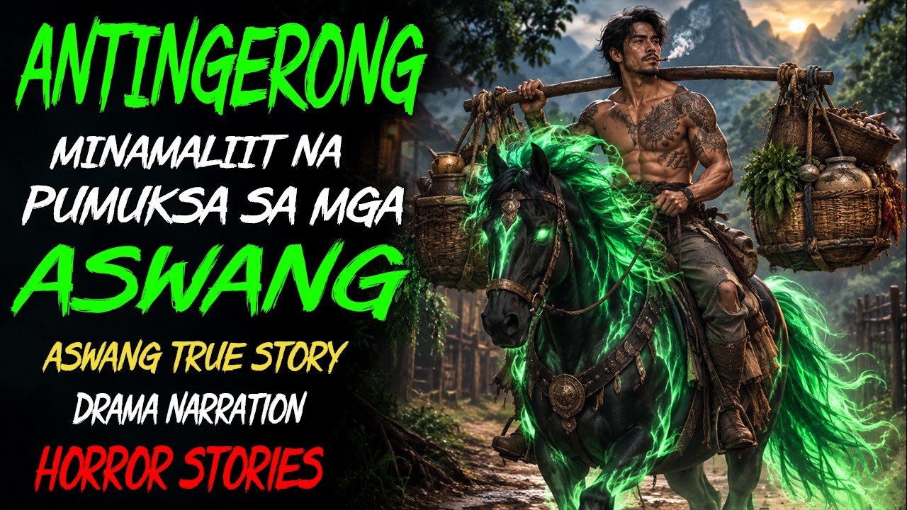 ANTINGERONG MINAMALIIT NA PUMUKSA SA MGA ASWANG | Aswang True Story