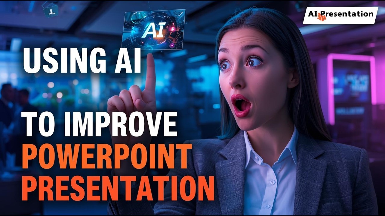 AI Makes Slides Easy - How to Use AI to Improve PowerPoint Presentations Tutorial