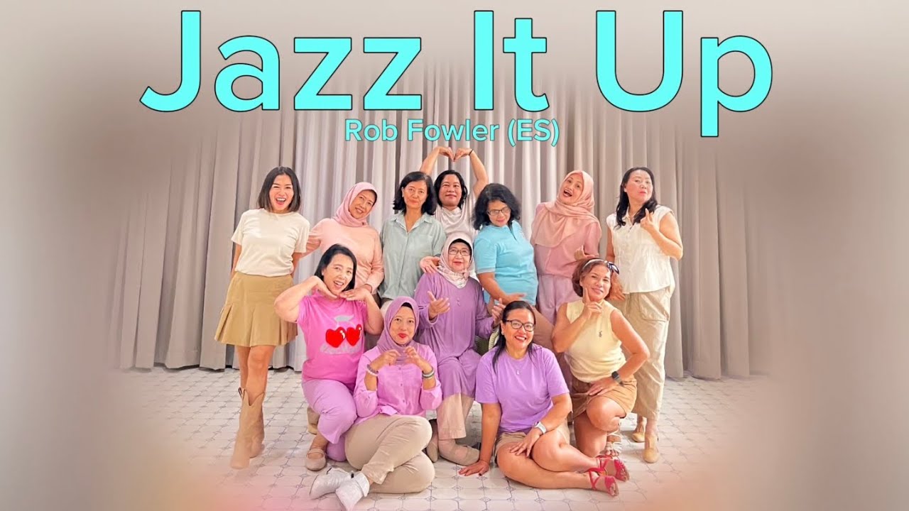 JAZZ IT UP - Line Dance ( Rob Fowler (ES) )