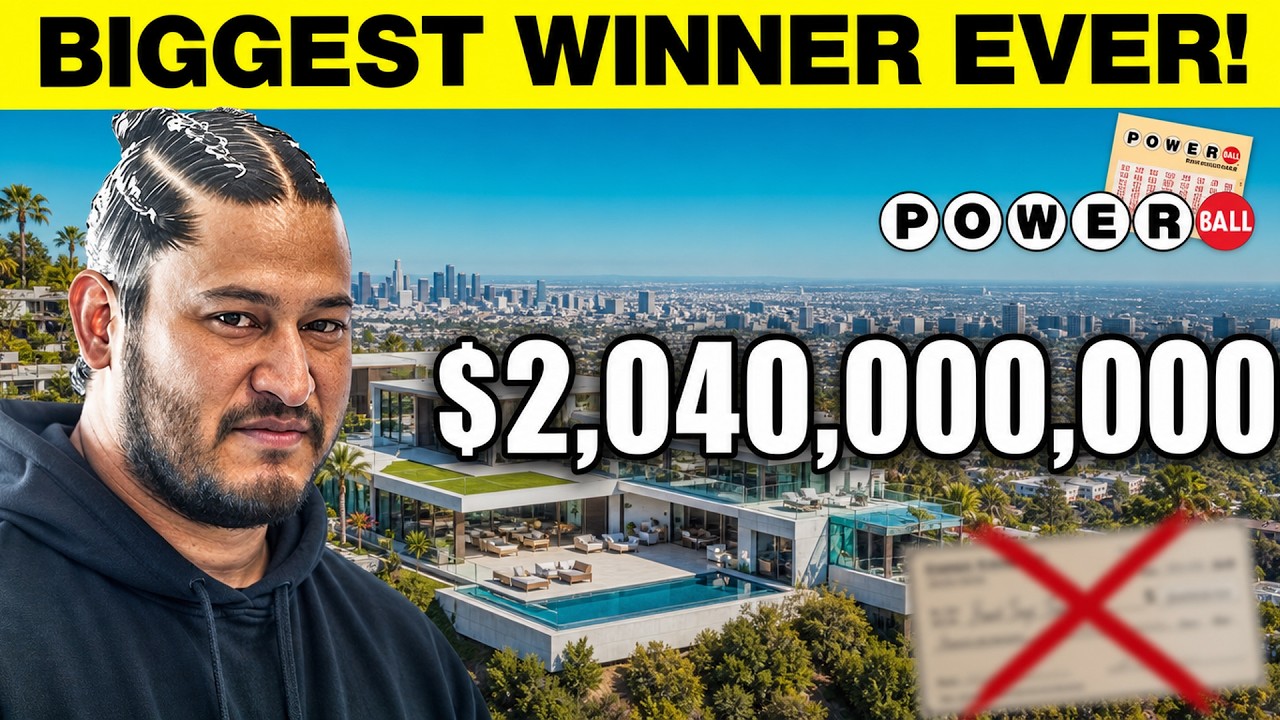 The Forgotten Story Of The BIGGEST Lottery Winner EVER!