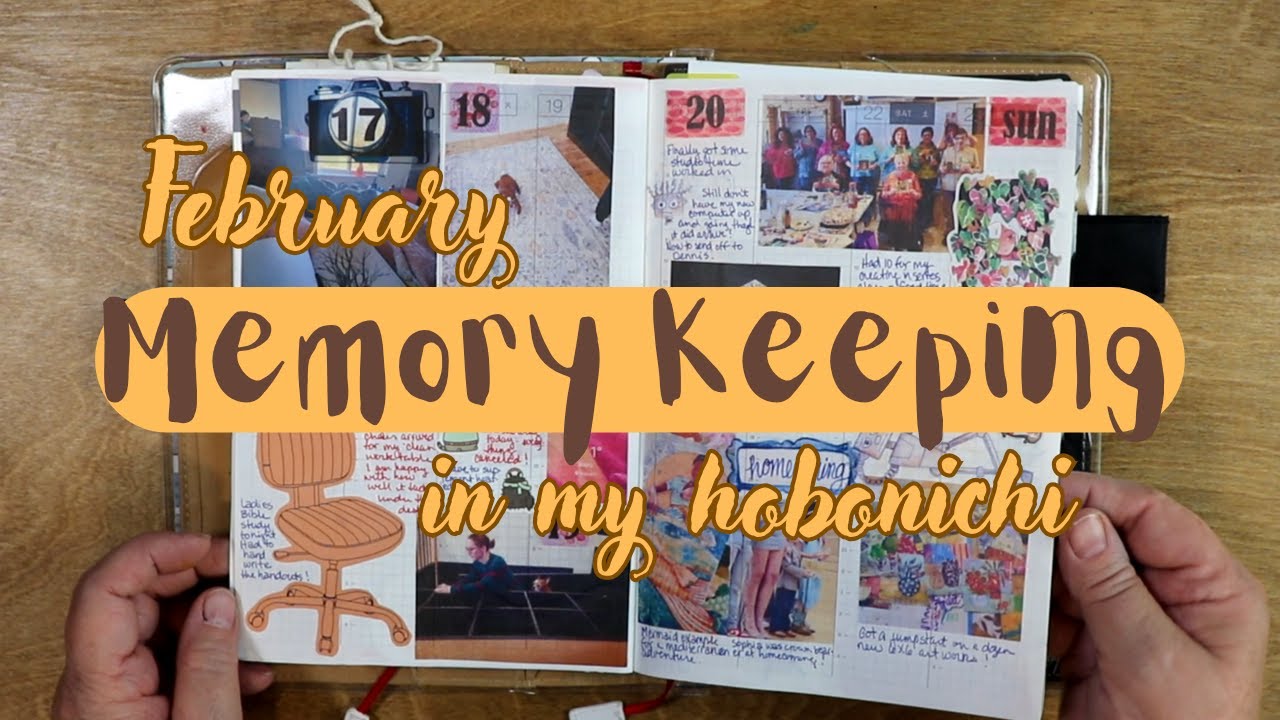 Hobonichi Memory Keeping February Journal