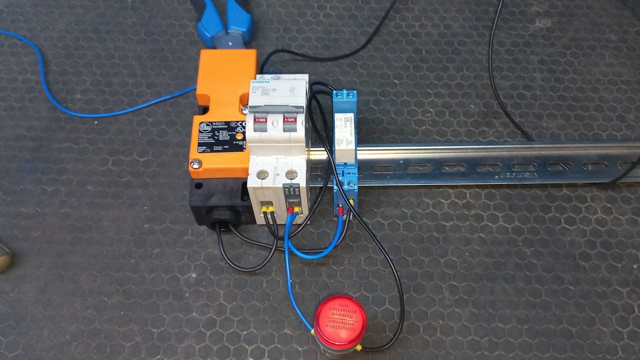 İki kablosu indüktif sensör bağlantısı / Proximity sensor basics