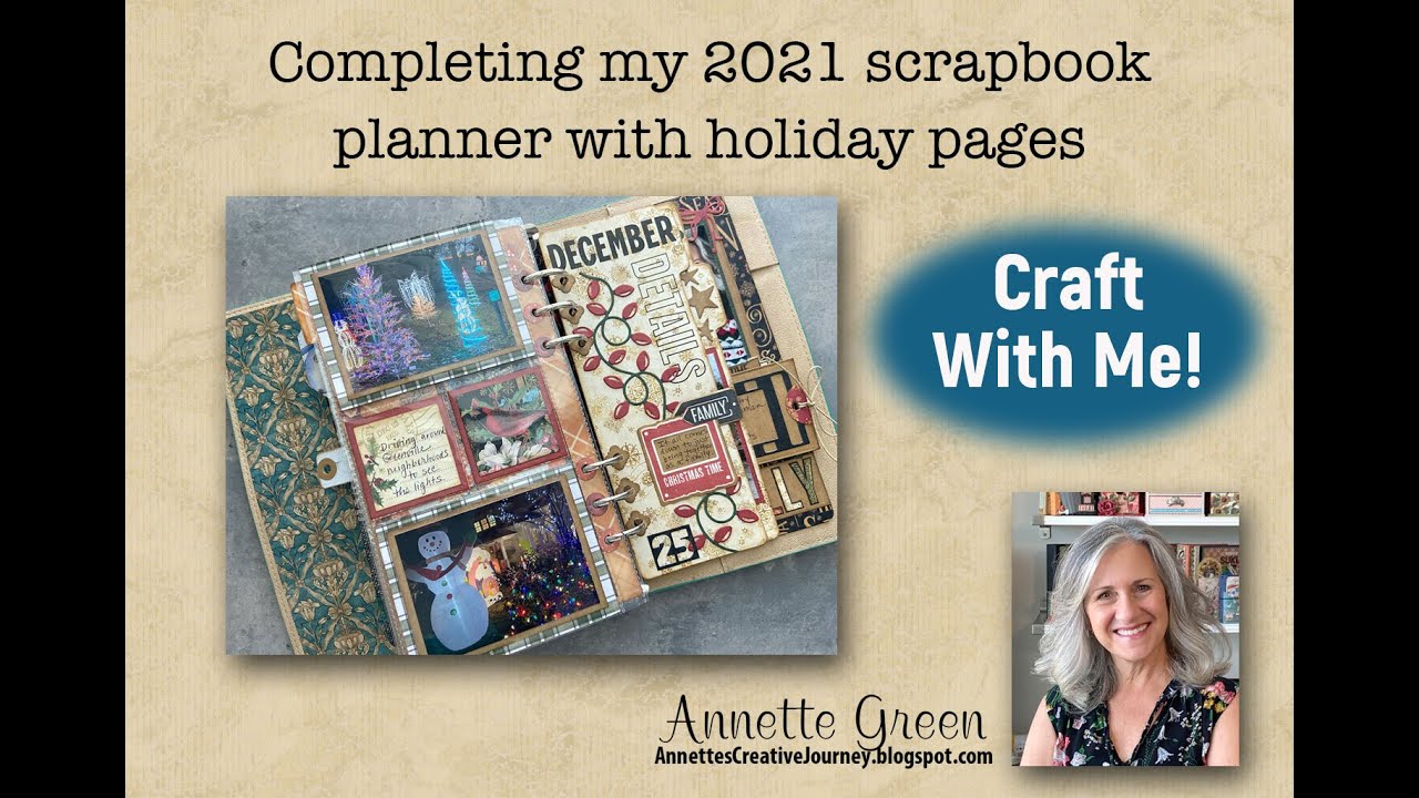 Completing my Scrapbook Planner with Holiday Pages