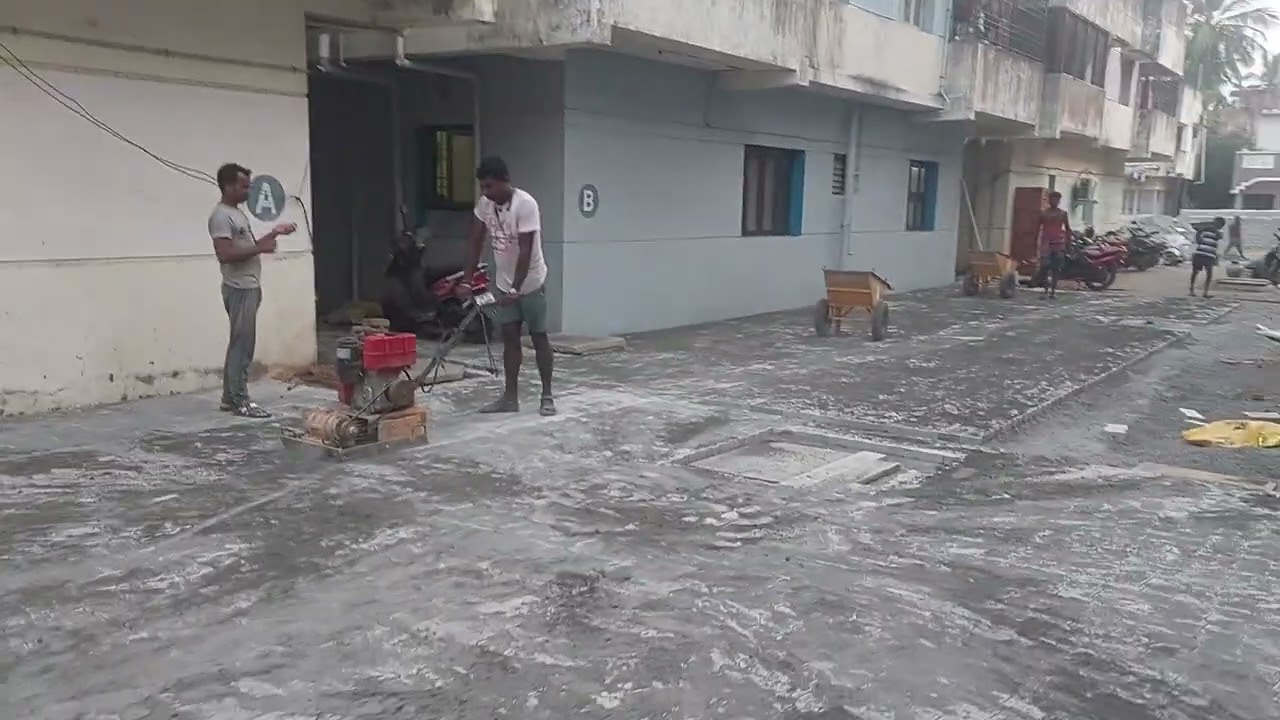 #Paver_Block_laying_work in our #Ambattur Project