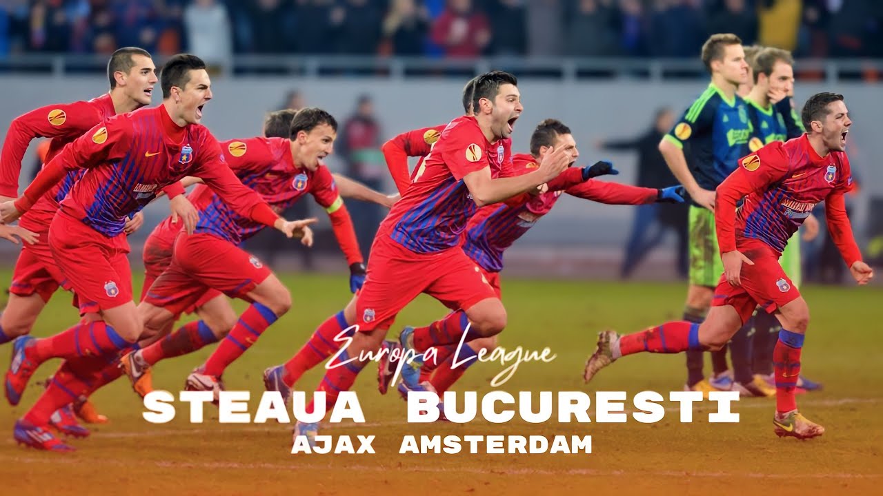 Steaua Bucuresti 2-0 Ajax Amsterdam (4-2 - Penalty-uri) | Rezumat meci întreg | 21 Februarie 2013