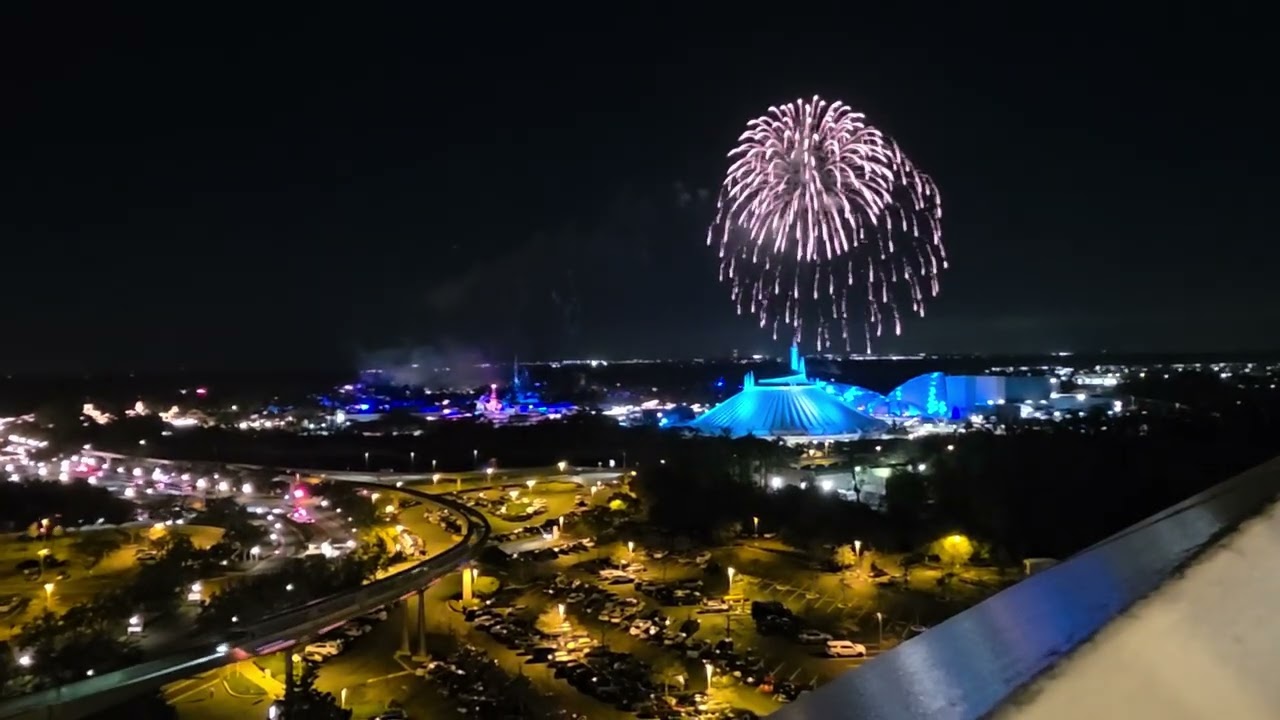 Disney Magic Kingdom fireworks