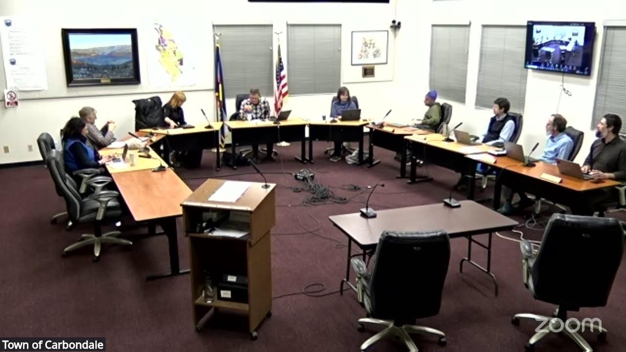 Town of Carbondale Board of Trustees February 17, 2026 Work Session