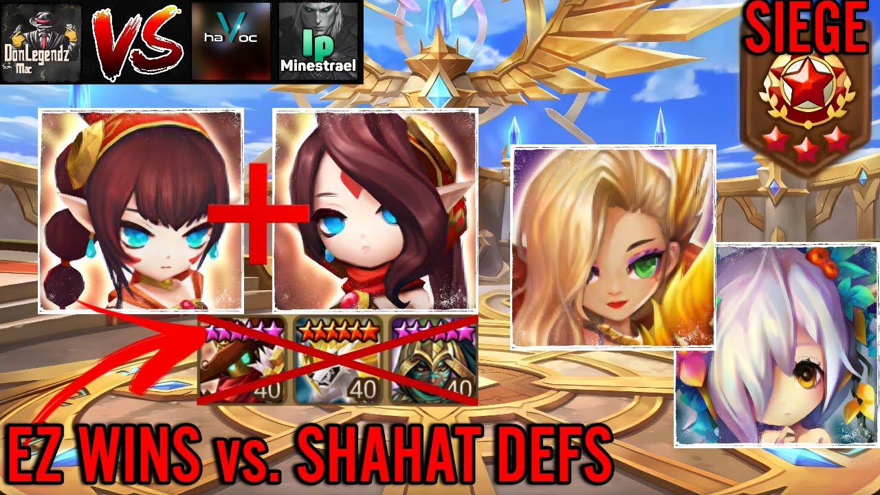 G3 Siege | DonLegendz vs [haVoc] vs Ipseite | #summonerswar