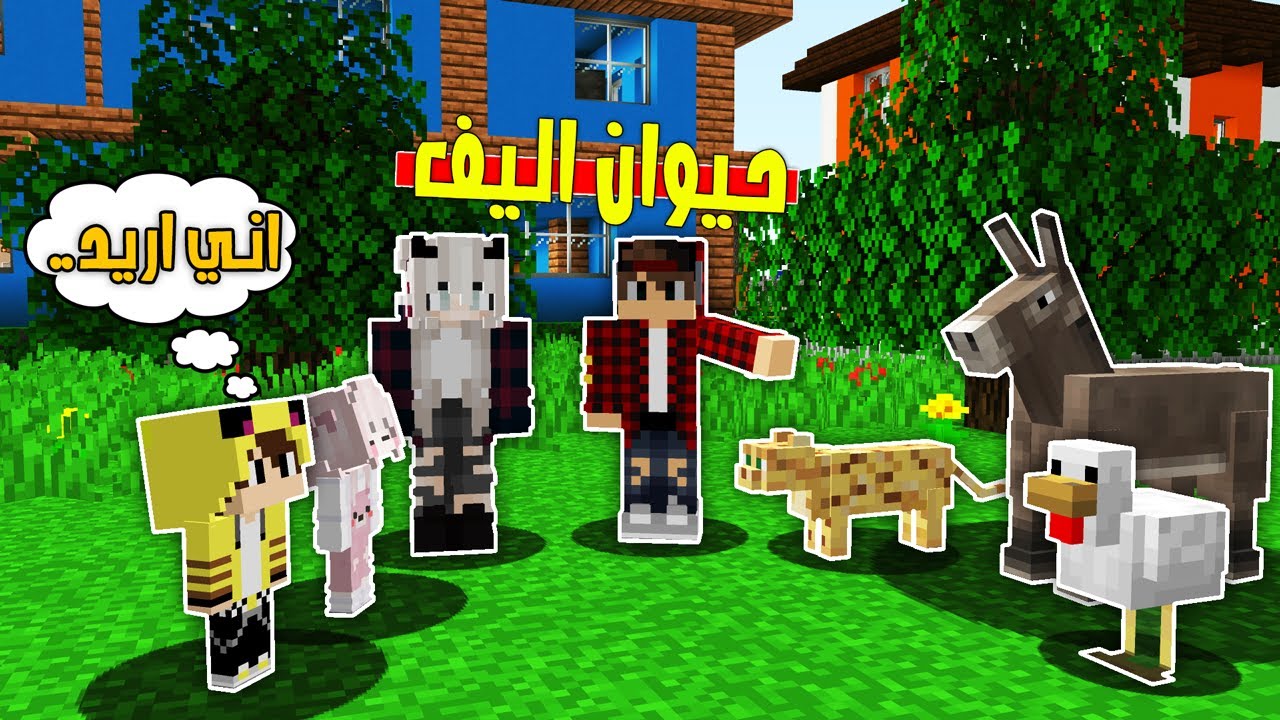 مون كرافت: كعبول وساندي يختارون حيوانهم الاليف😂وكعبول يختار..؟