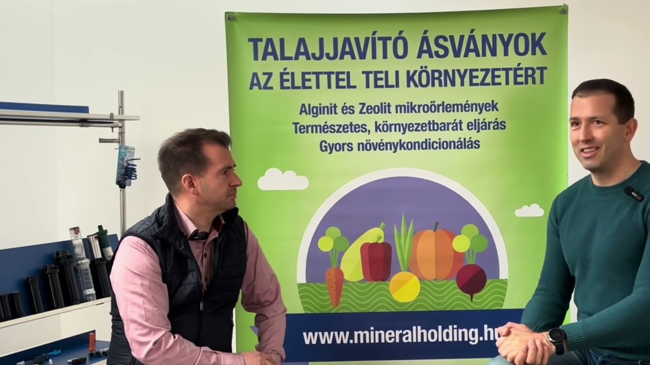 Talajjavitó ásványok: perlit, alginit, zeolit